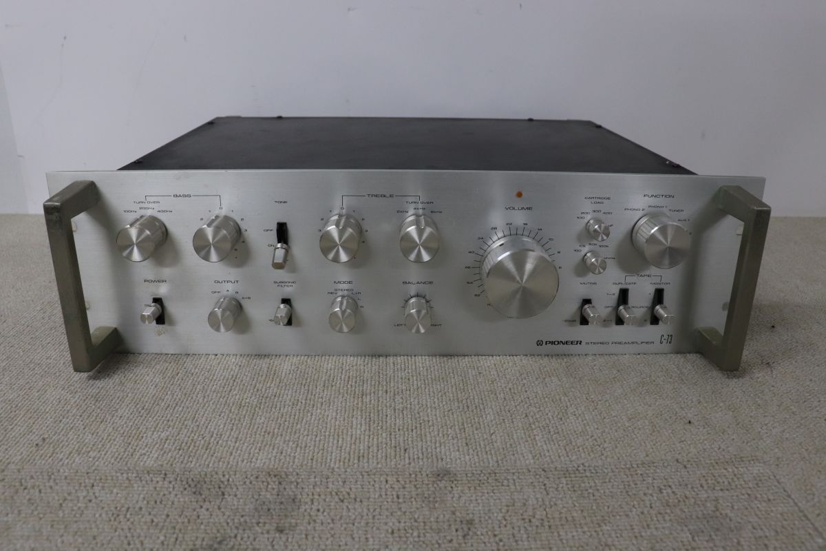 Pioneer パイオニア C 73 ステレオプリアンプ 7700