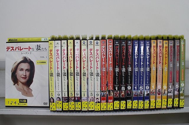 DVD デスパレートな妻たち シーズン1～ファイナル シリーズ完結 全88巻 ケース無し発送 レンタル落ち Z 2 D 1421