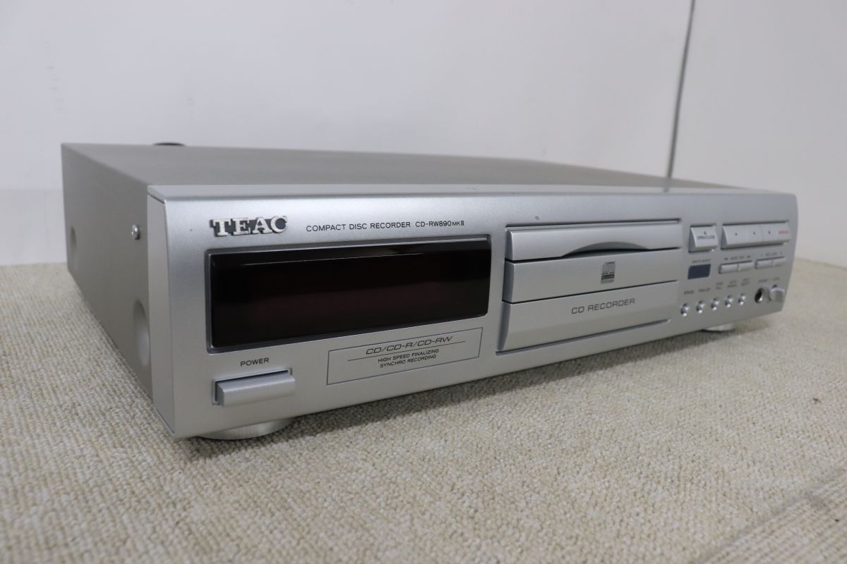Teac ティアック CD-RW890MK2 CDレコーダー /4500 - メルカリ
