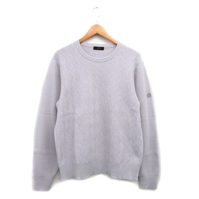 ダックス DAKS ニット セーター 長袖 カシミヤ L グレー 灰 /KT20 ダックス DAKS ニット セーター 長袖 カシミヤ L グレー 灰 /KT20