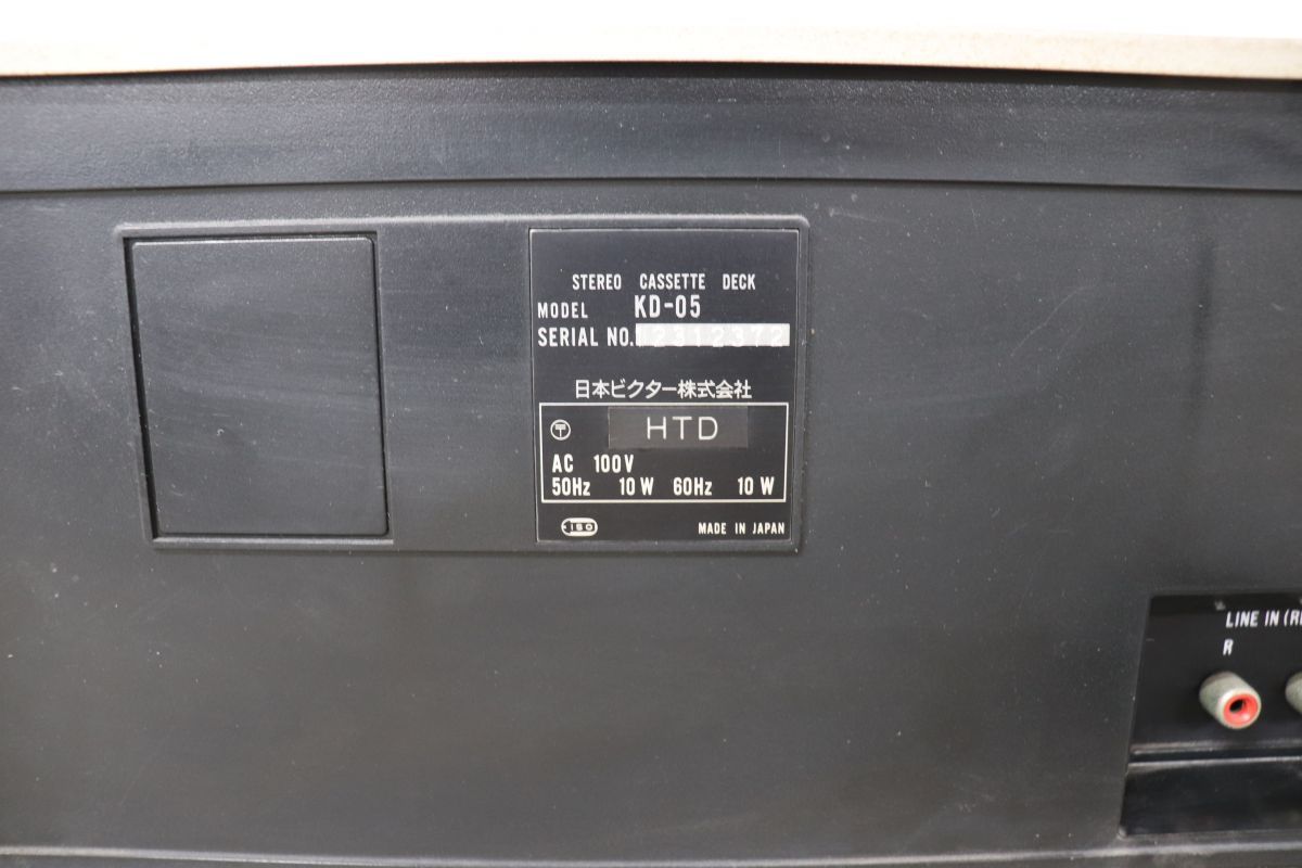 Victor ビクター KD-05 Cassette Deck カセットデッキ /5300 - メルカリ