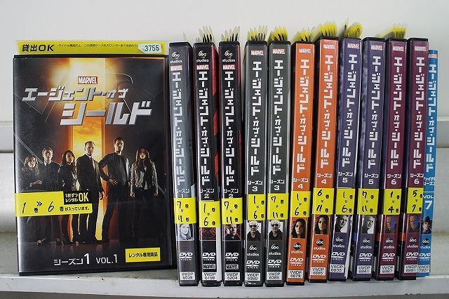 DVD エージェント・オブ・シールド シーズン1~ファイナル 全69巻 DVD エージェント・オブ・シールド シーズン1~ファイナル 全69巻