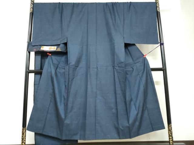 平和屋着物 男性 本場大島紬 100亀甲 総詰め 証紙付き 正絹 ud