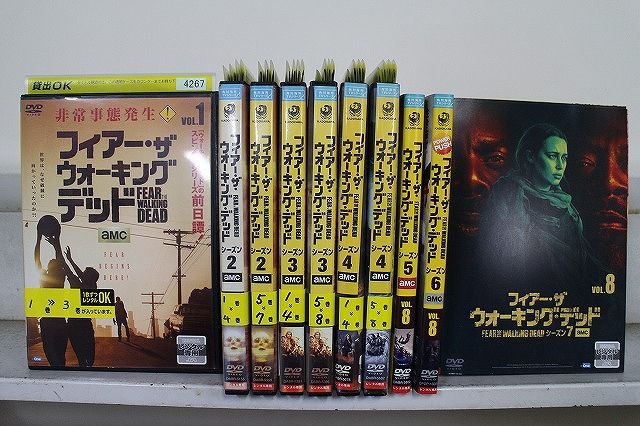 DVD フィアー・ザ・ウォーキング・デッド シーズン1～7 全50巻 ※ケース