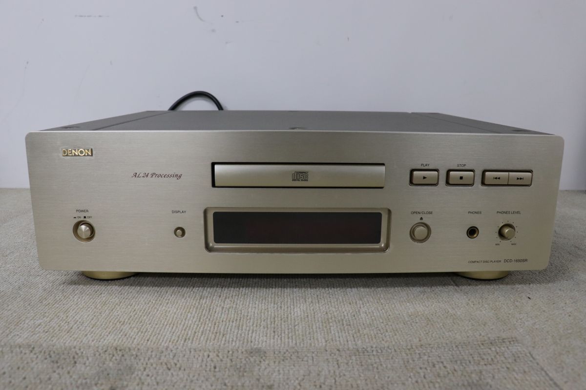 Denon デノン DCD 1650 SR CD Player CDプレイヤー 12700