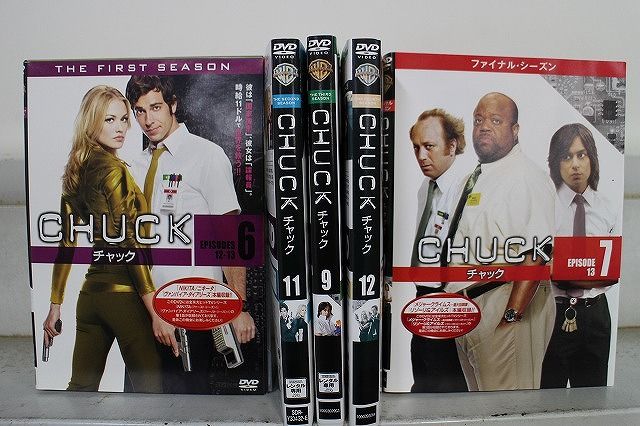 DVD CHUCK チャック シーズン1～ファイナル シリーズ完結 全45巻