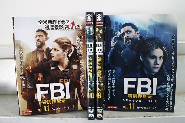 DVD FBI 特別捜査班 シーズン1～4 全40巻 ケース無し発送 レンタル落ち Z 2 D 1344