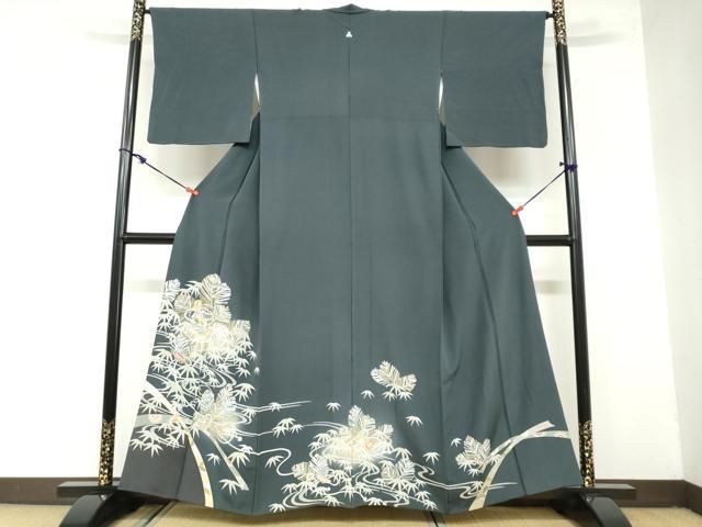 平和屋着物 豪華色留袖 流水宝尽くし文 暈し染め 金彩 正絹 ud