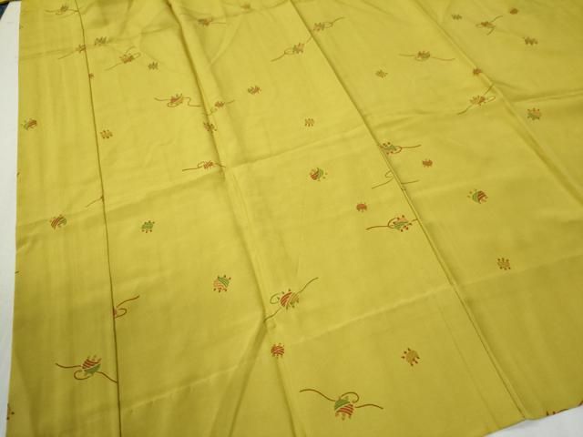  平和屋着物 長襦袢 無双仕立て 糸巻き文 正絹 yc 長襦袢 長襦袢 半襦袢