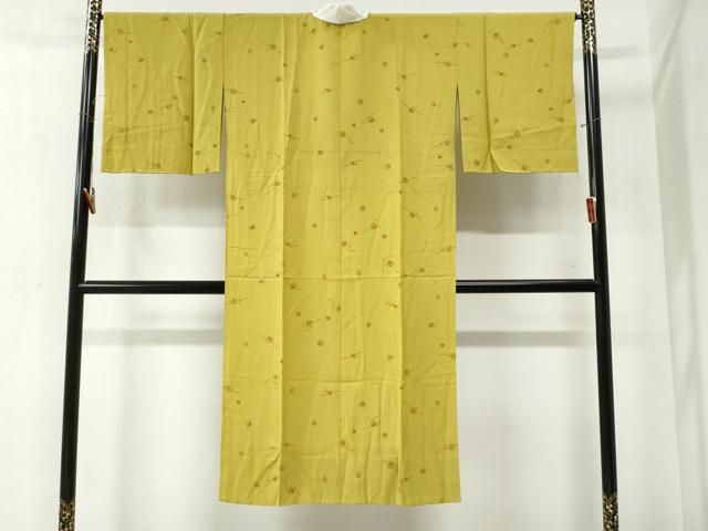 平和屋着物●長襦袢　無双仕立て　糸巻き文　正絹　逸品　未使用　CABA6383yc 平和屋着物○長襦袢 無双仕立て 梅地紋 暈し染め 正絹 逸品 CABA6282yc