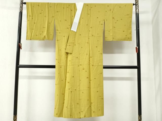 平和屋着物 長襦袢 無双仕立て 糸巻き文 正絹 yc