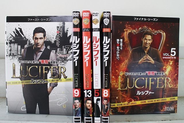 DVD LUCIFER ルシファー シーズン1～ファイナル 全47巻 ケース無し発送 レンタル落ち Z 2 D 1517