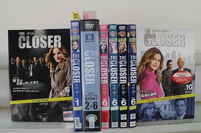 クローザー　THE CLOSER ファイナル コンプリートDVD セット まとめ Amazon.co.jp: クローザー コンプリート・シリーズ (初回限定生産