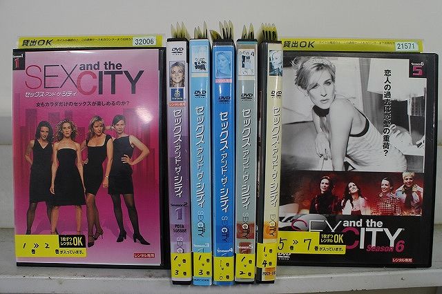 DVD セックス・アンド・ザ・シティ シーズン1～6 シリーズ完結 全23巻