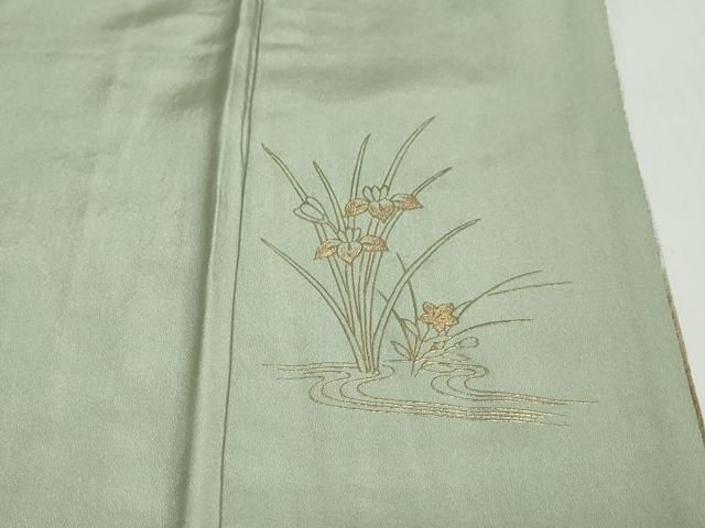  平和屋着物 訪問着 枝葉文 暈し染め 金銀彩 正絹 ud 訪問着 付け下げ 着物