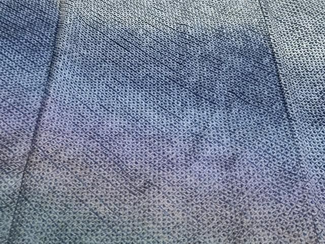  平和屋着物 訪問着 総絞り 霞文 暈し染め 正絹 ud 訪問着 付け下げ 着物