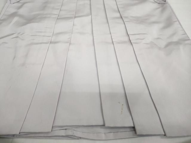 平和屋着物 男性 馬乗り袴 薄梅鼠色 正絹 ud