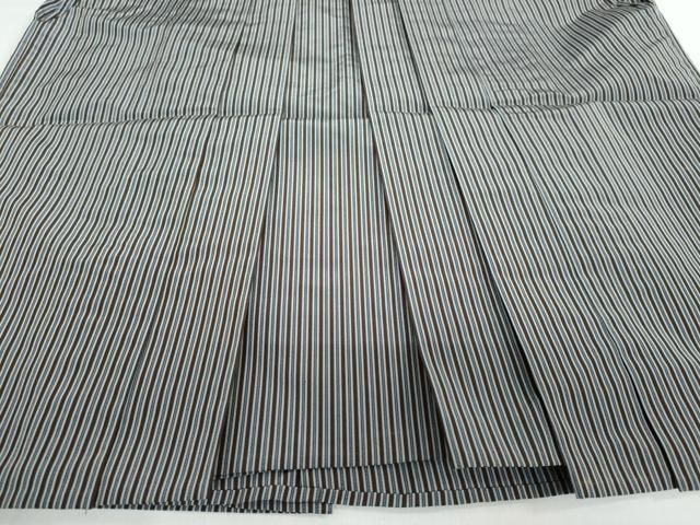 平和屋2□男性 馬乗袴 縞 逸品 1ps1317 縞 逸品 正絹 DAAZ7778ud 1ps1317