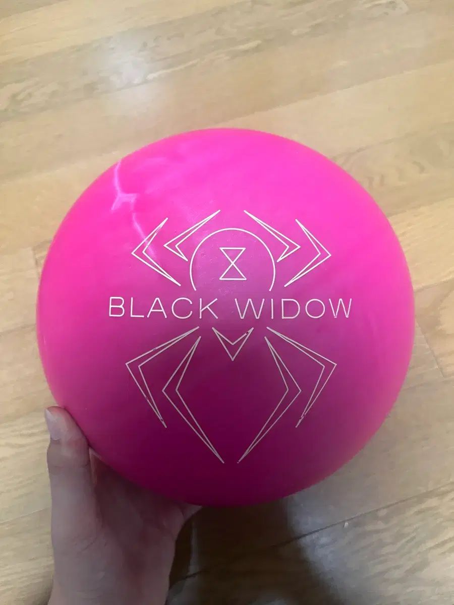 ボール black widow ブラックウィドウ ピンク ウレタン 15 p ボーリング