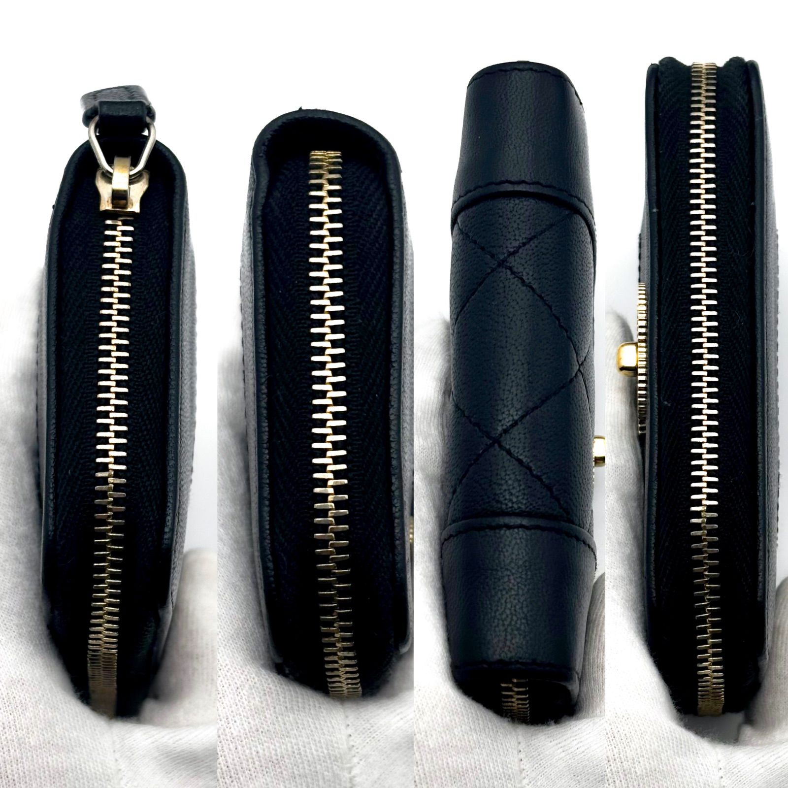  シャネル CHANEL 財布 マドモアゼル ラウンドジップ コインパース ぶらんどすてら コインケース 小銭入れ 小物