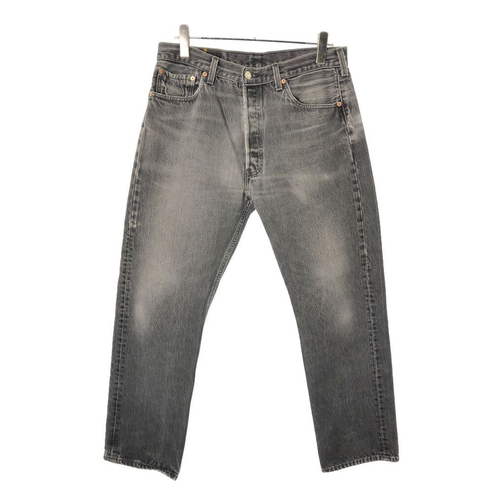 90年代 Levi s リーバイス 501 デニムパンツ ブラック メンズ W 34 L 30 古着 V 8969