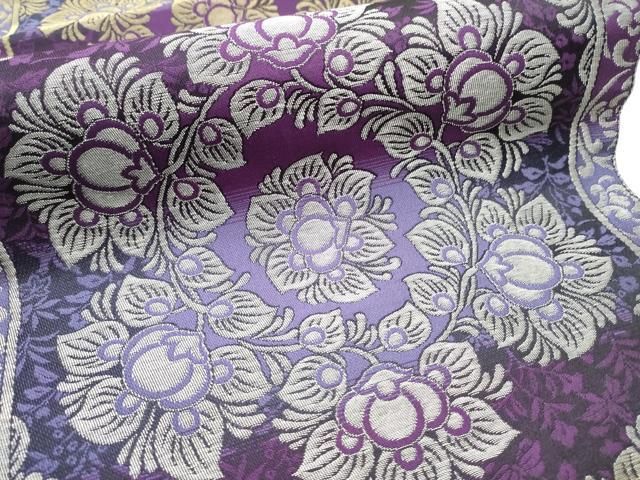 全通柄袋帯 枝垂れ桜文