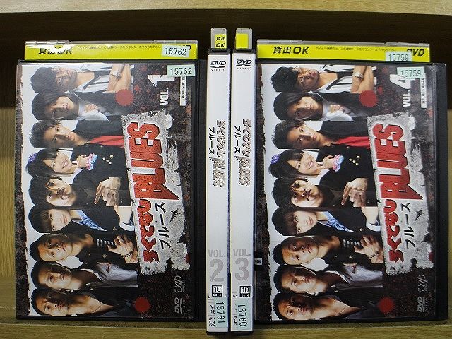 DVD ろくでなしBLUES ブルース 全4巻 ※ケース無し発送 レンタル落ち DVD ろくでなしBLUES ブルース 全4巻 ※ケース無し発送 レンタル落ち