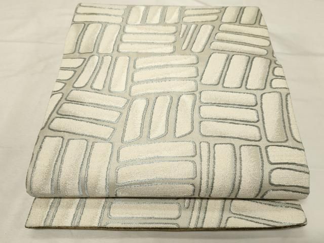  平和屋着物 両面 六通柄袋帯 吉祥文 金銀糸 正絹 dy 袋帯 帯