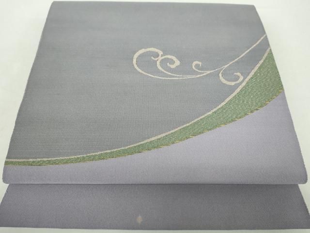 平和屋着物 西陣 石川つゞれ 爪掻き本綴れ 八寸名古屋帯 作家物 唐草文 証紙 共 き 正絹 ps