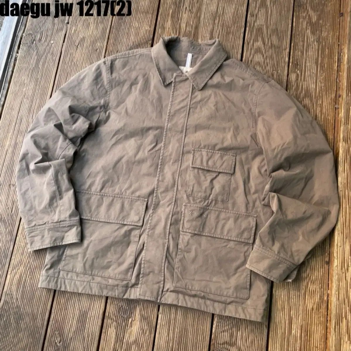 スノーピーク ジップアップ ジャケット 105 XL