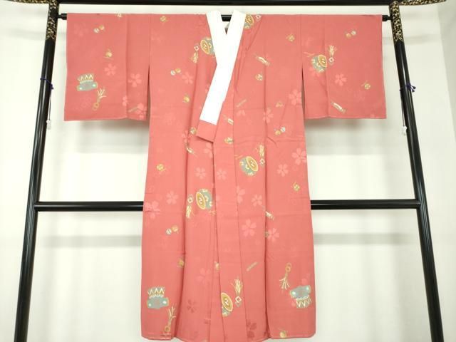 平和屋着物 上質な長襦袢 祭 法被 纏 金彩 正絹 ps