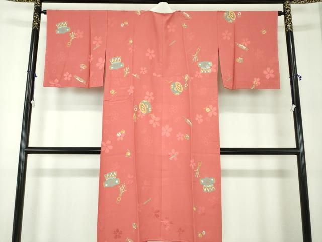 平和屋着物 上質な長襦袢 祭 法被 纏 金彩 正絹 ps