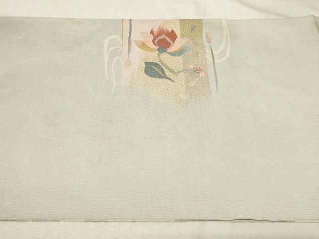  平和屋着物 爪搔き本綴れ 八寸名古屋帯 草花文 金銀糸 dy 名古屋帯 帯