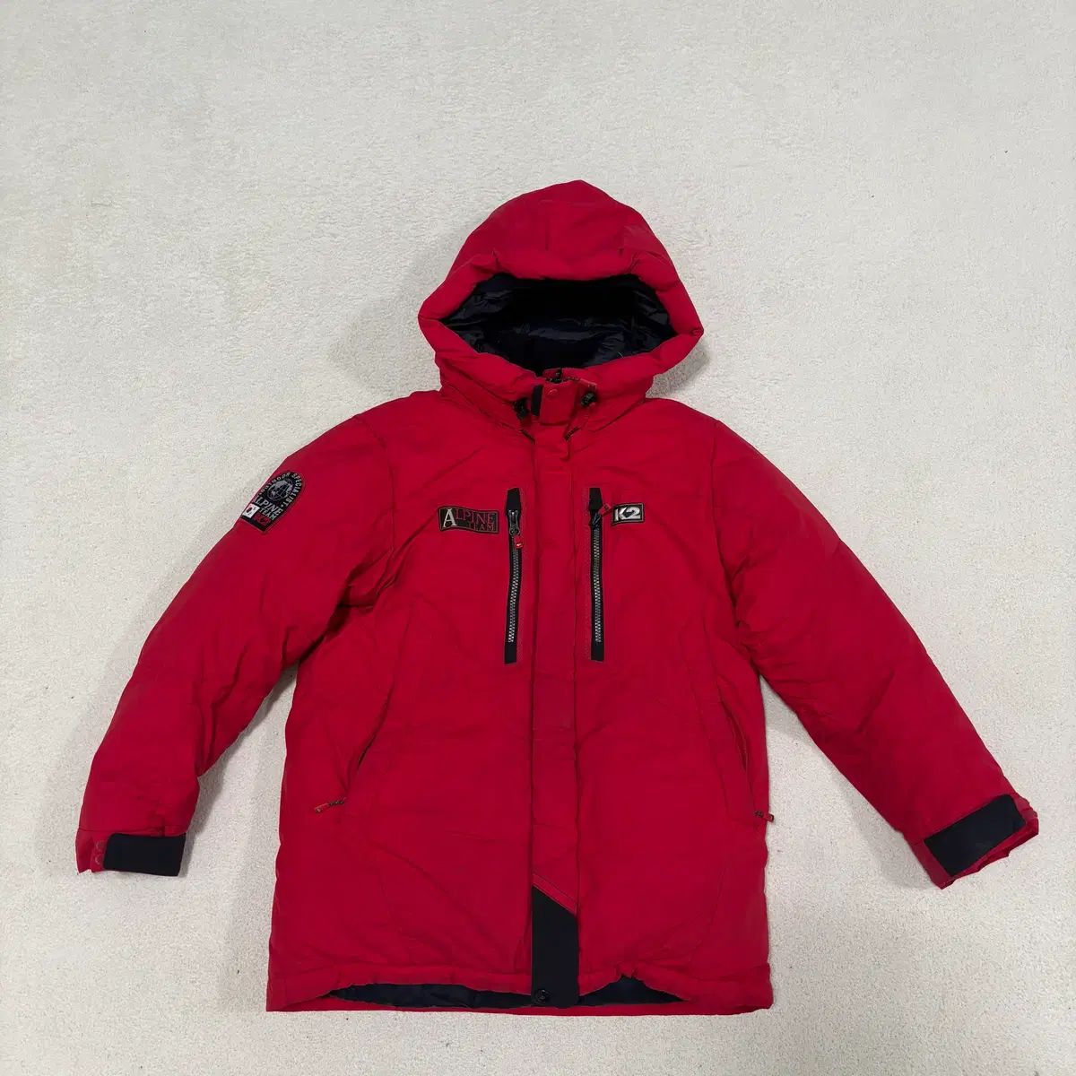 150 K 2 ジュニア アルパインチーム ダックダウン 必須アイテム ダウン 1216-2