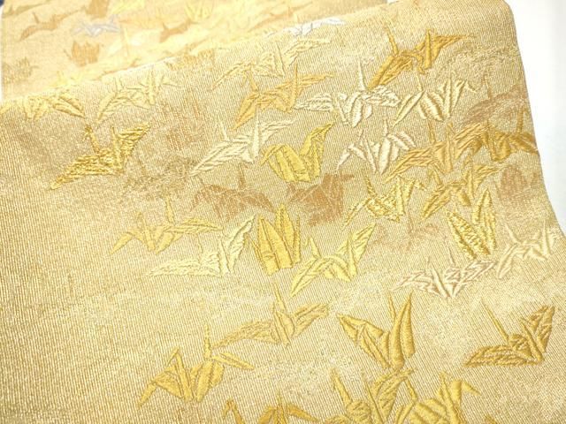 六通柄袋帯 作家物