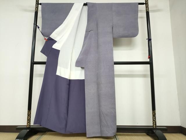  平和屋着物 江戸小紋 作家物 行儀 正絹 ud 小紋 着物