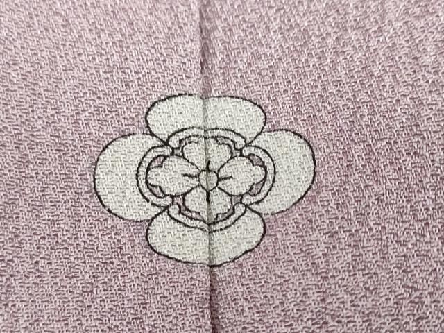  平和屋着物 京の名門 じゅらく謹製 色無地 王朝いろはかさね 紅藤色 反端付き 正絹 ud 色無地 着物