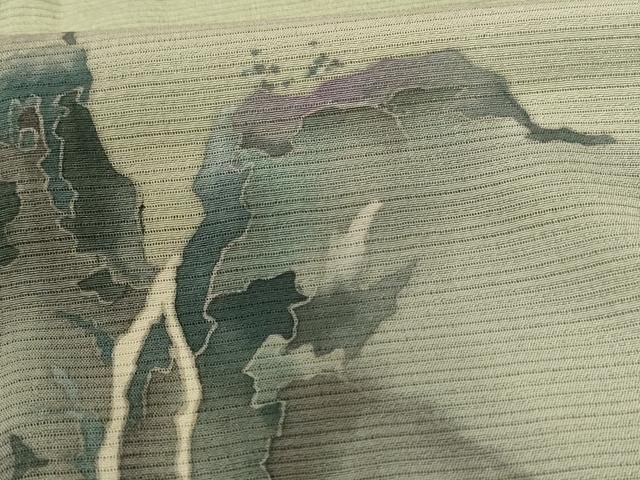 風景文 暈し染め