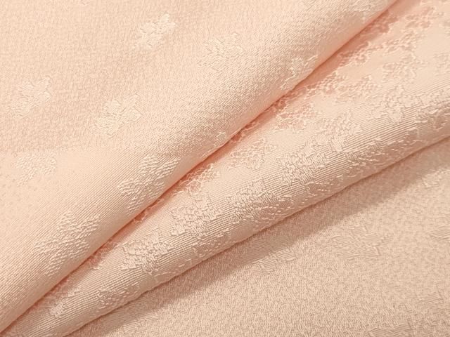 平和屋着物 上質な色無地 切嵌花地紋 人色 大丸扱い 正絹 gh