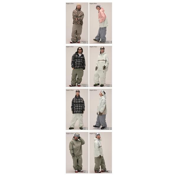 ☆ Lｻｲｽﾞ 25-26 ANTHEM 3D WIDE LITHIUM PANTS カラー:OLIVE GRAY