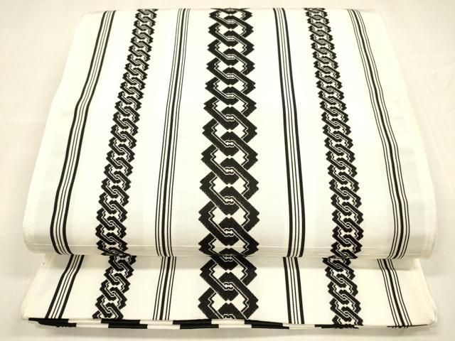 平和屋着物 両面 全通柄袋帯 間道 長尺 cm