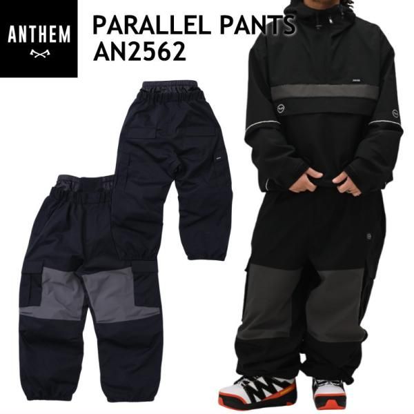 ☆ Lｻｲｽﾞ 25-26 ANTHEM PARALLEL PANTS カラー:BLACK AN2562 アンセム