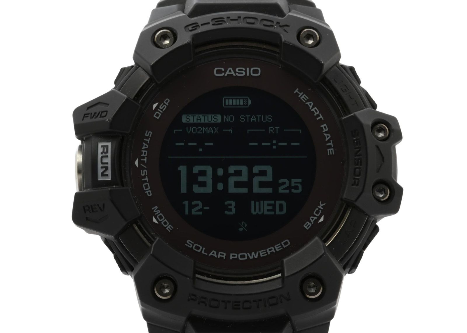CASIO カシオ 時計 GSHOCK GSQUAD SERIES ブラック 樹脂 ステンレススチール メンズ デジタル