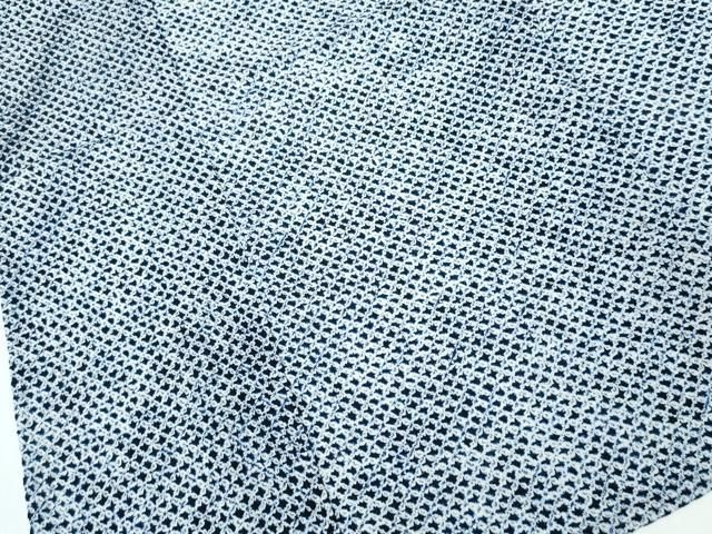 平和屋着物∴夏物 男性 浴衣 有松鳴海絞り 三浦絞り 綿 逸品