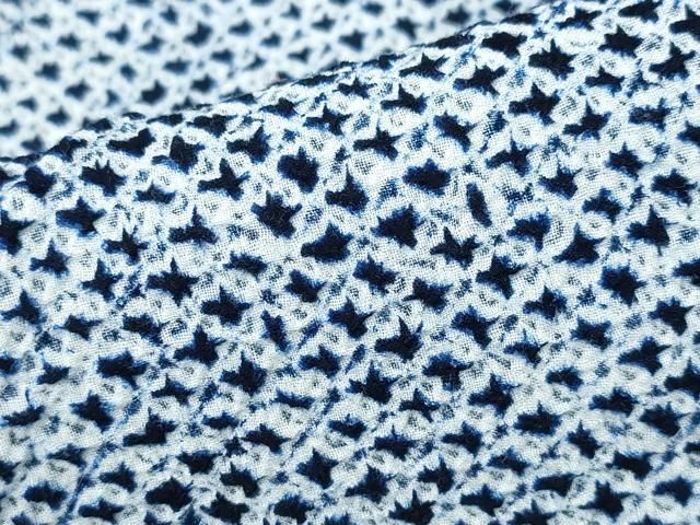 平和屋着物∴夏物　男性　浴衣　有松鳴海絞り　三浦絞り　綿　逸品　CABA0793ng 平和屋着物∴夏物 男性 浴衣 有松鳴海絞り 三浦絞り 綿 逸品