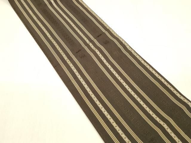 平和屋着物 本場筑前博多織 半幅帯 献上 正絹 cm