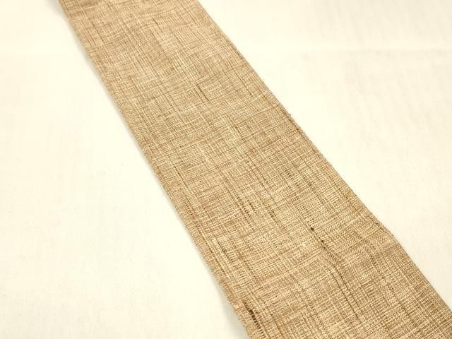 平和屋着物 本場筑前博多織 男性 角帯 西村織物謹製 霞文 証紙付き 正絹 cm