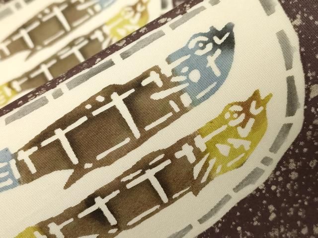 平和屋着物 全通柄袋帯