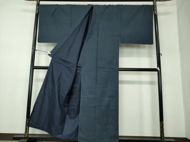 平和屋着物●男性　本場大島紬　アンサンブル　長羽織　100亀甲　総詰め　正絹　逸品　DABA1077ps 平和屋着物○男性 本場大島紬 アンサンブル キングサイズ 長羽織 100