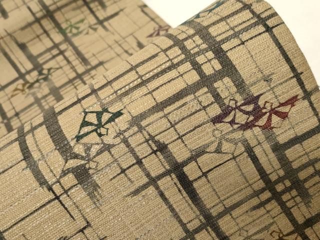 平和屋着物 全通柄袋帯